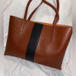 Vince Camuto Luck Tote Shoulder Bag Vegan Leather
